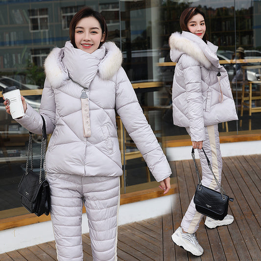 Women's Winter Jacket Thick Short Padded Coat
