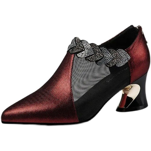 New Style Mesh Single Shoes Women Hollow - FLIPSTYLEZLLC