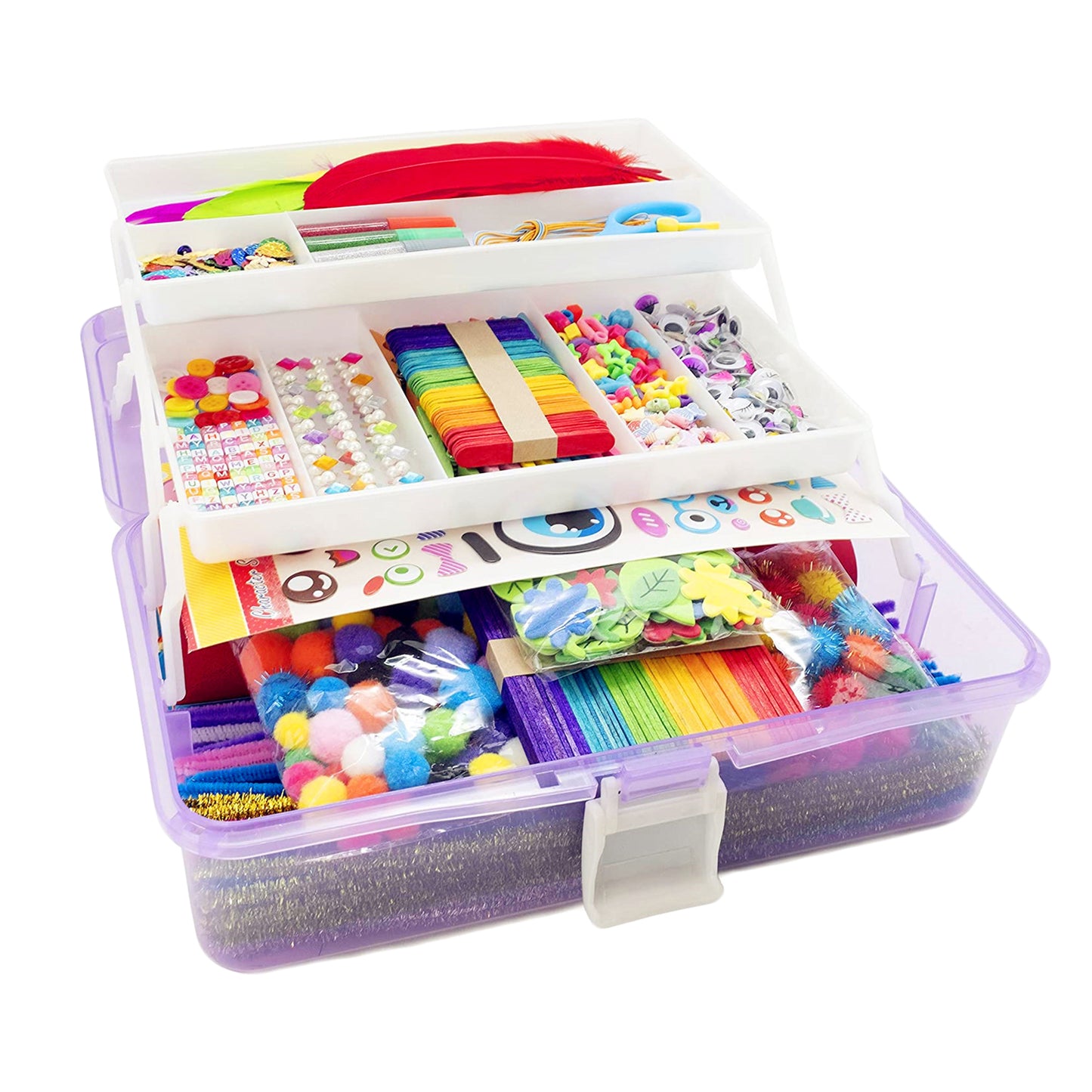 Multi-piece Children's Portable Treasure Box Gift Box DIY Toys