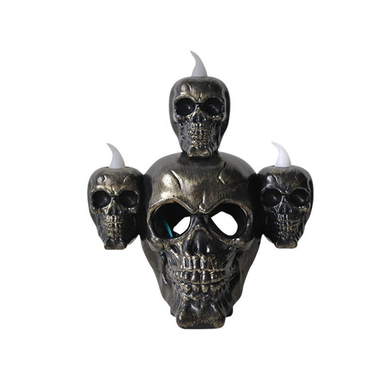 Halloween Skull Light Horror Candle Light Smoke Sandalwood