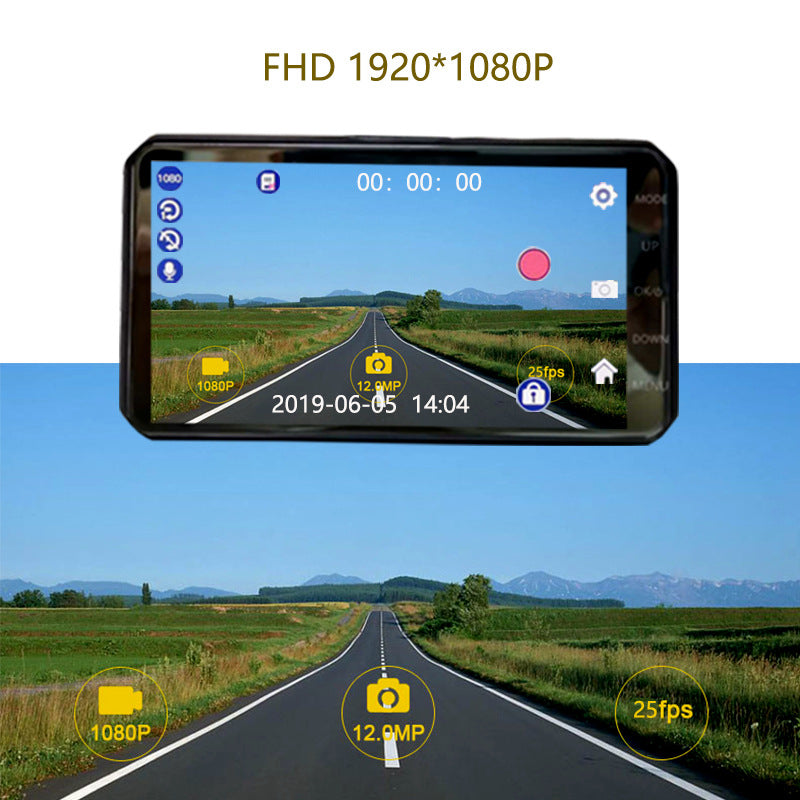 New Product HD Driving Recorder 4 Inch IPS HD Loop Video 1080P