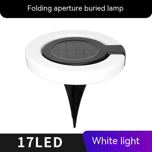 Outdoor Waterproof Folding Aperture Solar Underground Light