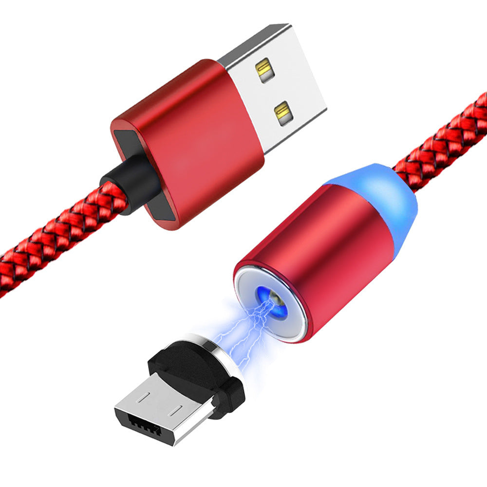 360-degree Blind Round Magnetic Data Cable