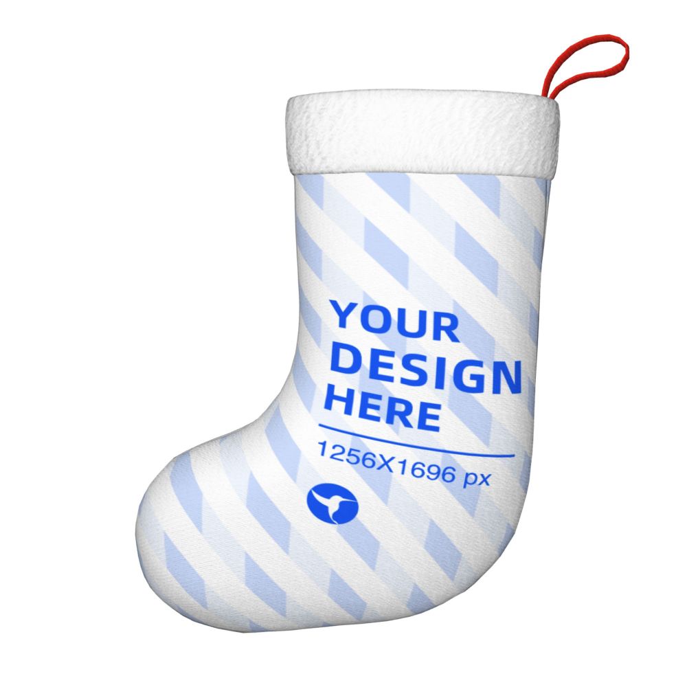Create Your Own Double Sided Design Christmas Decorative Socks