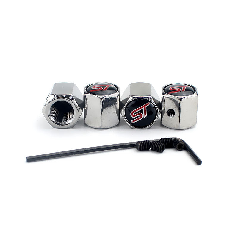 Anti-Theft Valve Cap Car Tire Anti-Theft Nozzle Cap