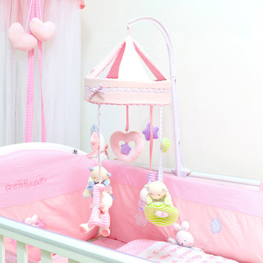 Baby Music Rotating Fabric Bedside Bell Newborn Comfort Toy