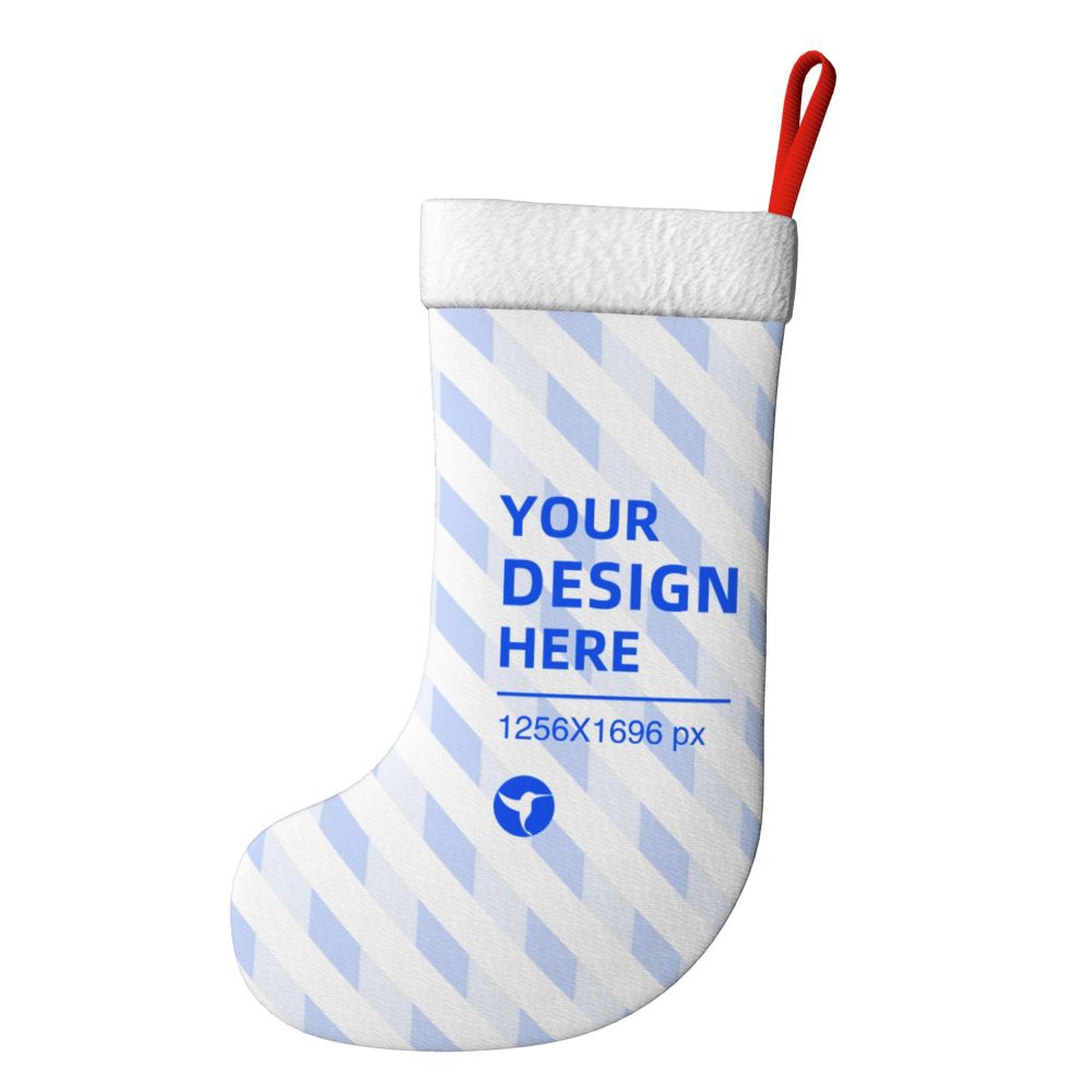 Create Your Own Double Sided Design Christmas Decorative Socks