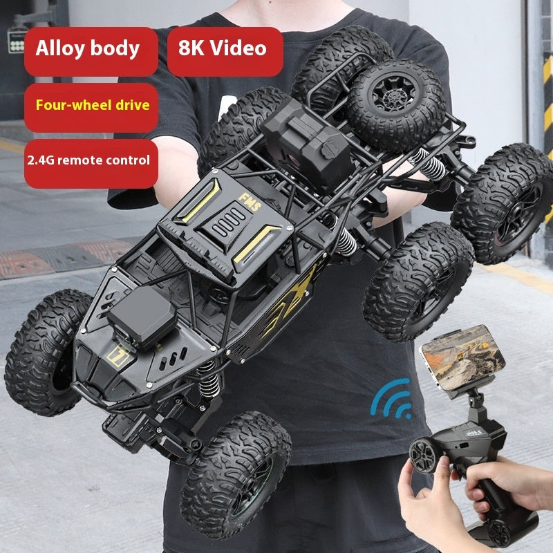 Alloy Remote Control Off-road Vehicle Four-wheel Climbing Rechargeable Racing Car