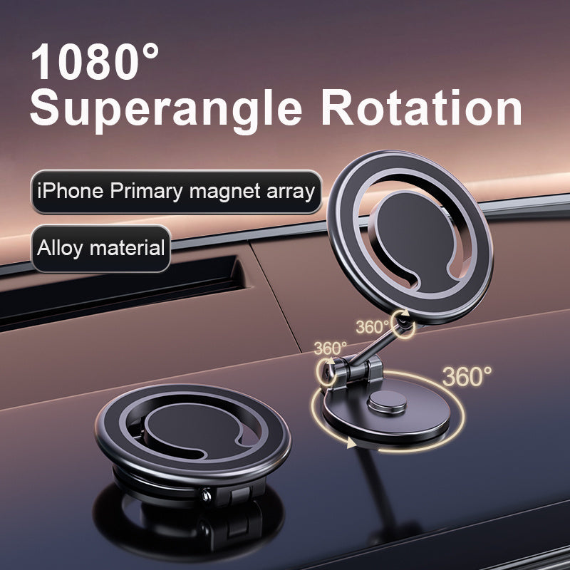 Magnetic Phone Holder For Car, Powerful Magnets Military Grade Suction Car Phone Holder Mount Dashboard Windshield Cell Phone Holder Phone Stand For Car Android Automobile Cradle