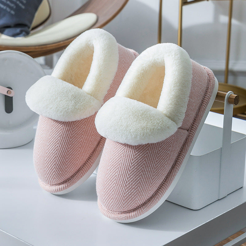 Women's Winter Plus Velvet Padded One-step Boots