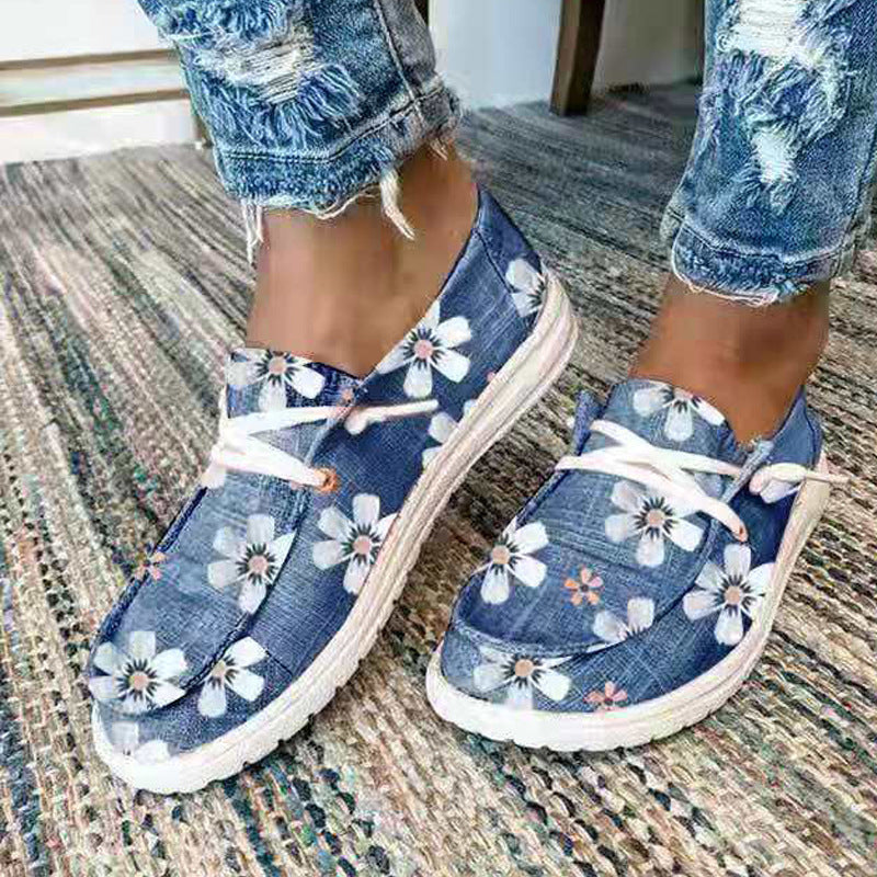 Large Size New Canvas Women Single Shoes - FLIPSTYLEZLLC