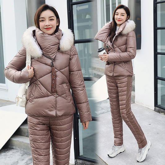 Women's Winter Jacket Thick Short Padded Coat