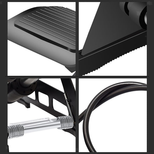 Dual-Cylinder Foot Pump 160PSI for Bicycles Balls Scooter Inflator Pump