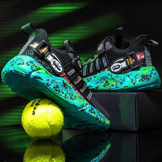 Spring And Autumn Boys Sneakers Children's Net Red Daddy Shoes