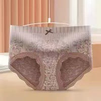 Plus Size Briefs Lace Mid Waist Women Shaping