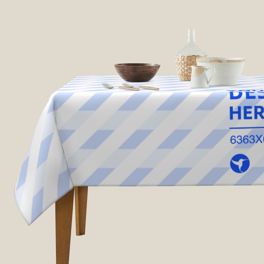 Anti-splash And Oil-proof Square Decorative Tablecloth