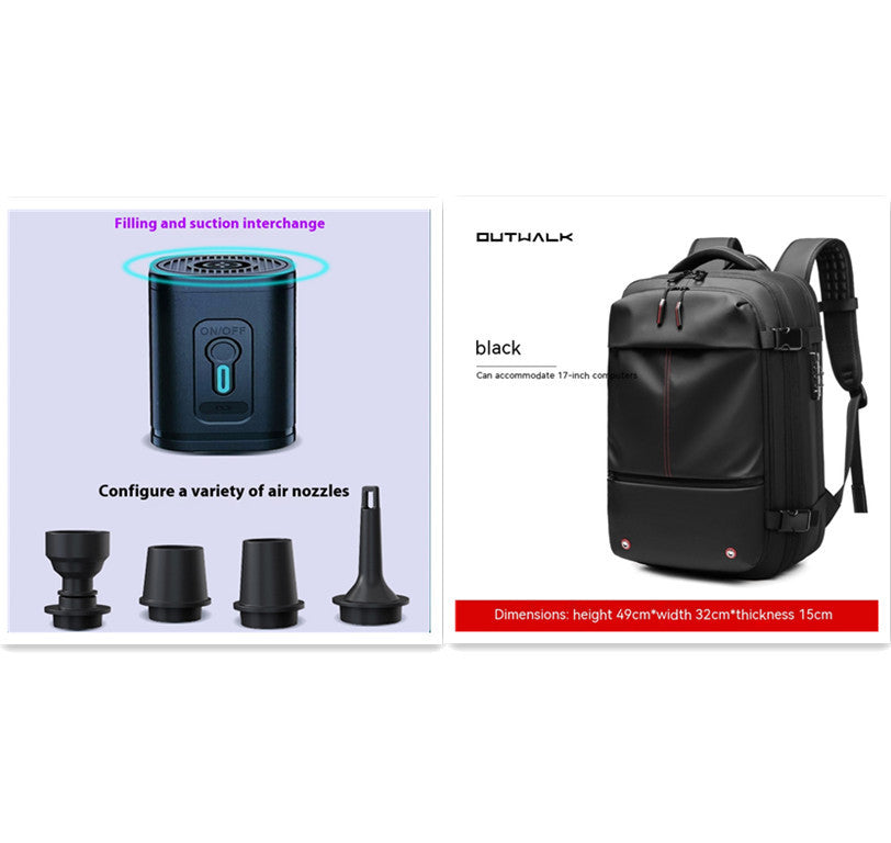 Vacuum Compression Bag Wireless Charging Electric Suction