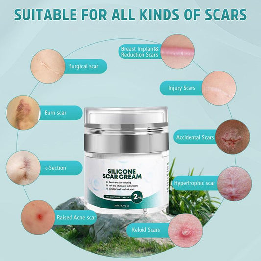 Skincare Cream Silicone Scar Cream Gel Refreshing And Non-Sticky 50ml