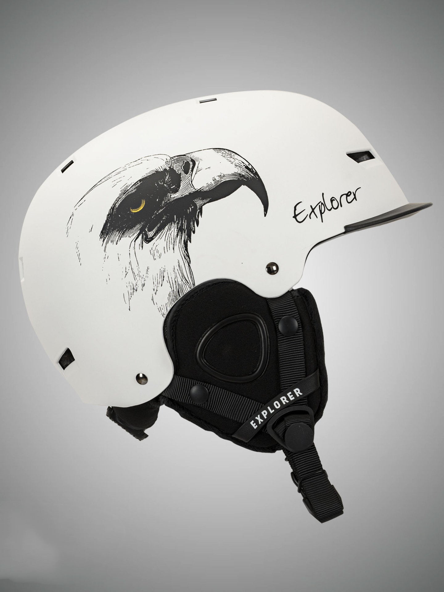 Adult Single And Double Board Snow Goggles Integrated Crash Helmet