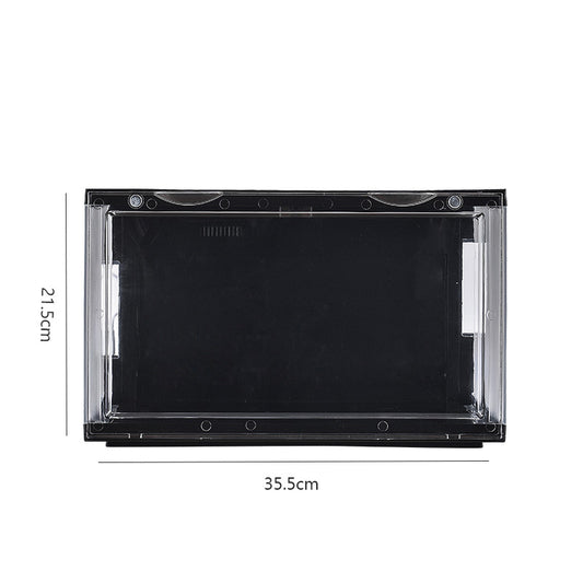 Side Door Acrylic Plastic Basketball Shoes Storage Box