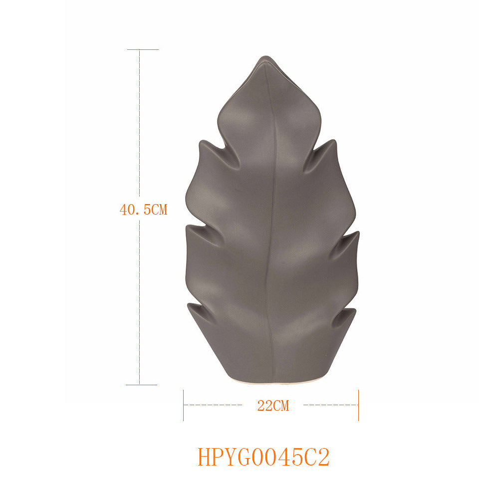 Model Room Exhibition Hall Entrance Matte Ceramic Art Vase