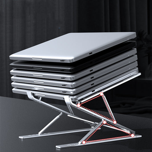 Zinc Alloy Portable Computer Folding Heat Dissipation Bracket