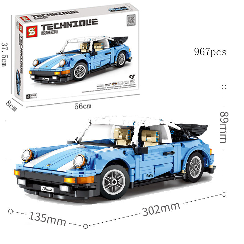 High Difficulty Racing Roadster Compatible With Power Mechanical Building Blocks