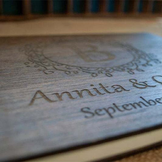 Vintage Wedding Supplies Lettering Notebook