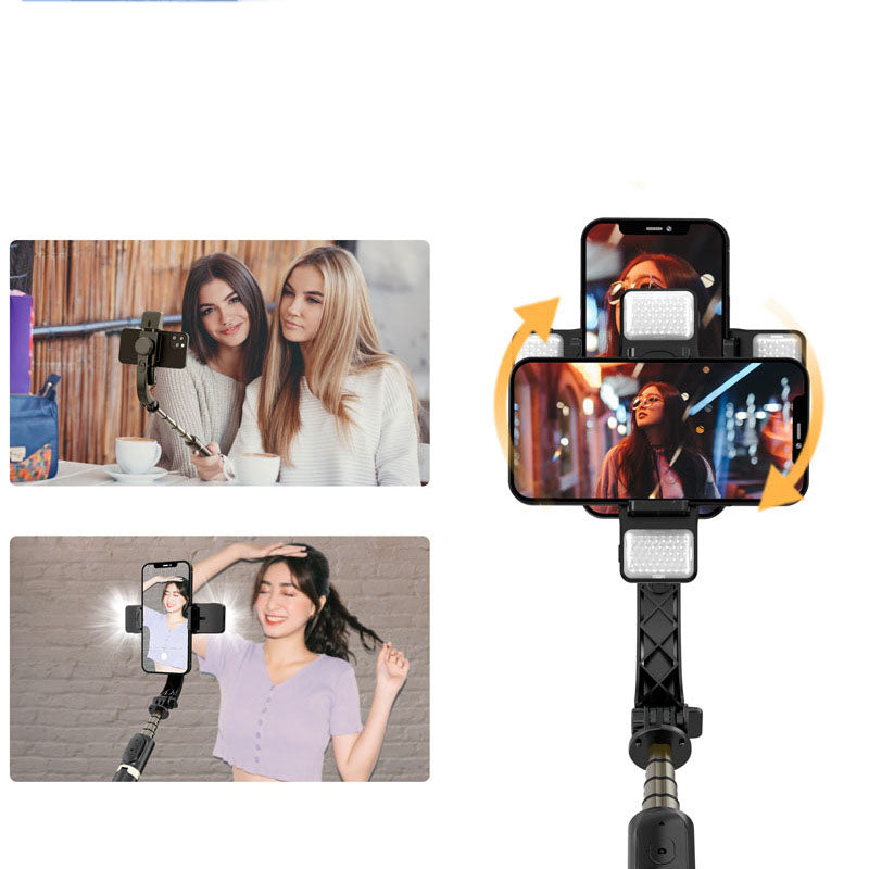 Bluetooth Selfie Stick Handheld Stabilizer Single-axis Mobile Phone Bracket