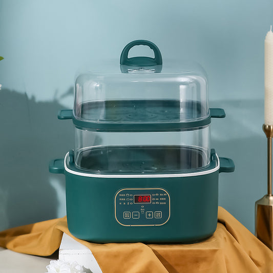 Multifunctional Electric Heating Pot Electric Steamer Multi-layer Household Large Capacity