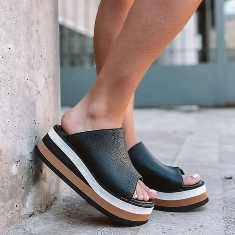 Women's Wedge Sandals Plus Size Casual