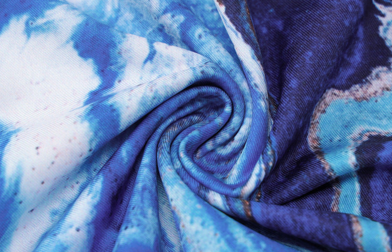 Fashion Open-back Split Irregular Dress For Women