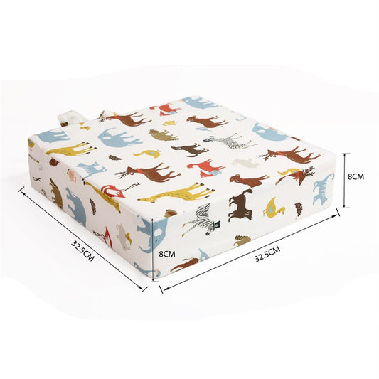 Children's Dining Chair Heightened Foldable Seat Cushion