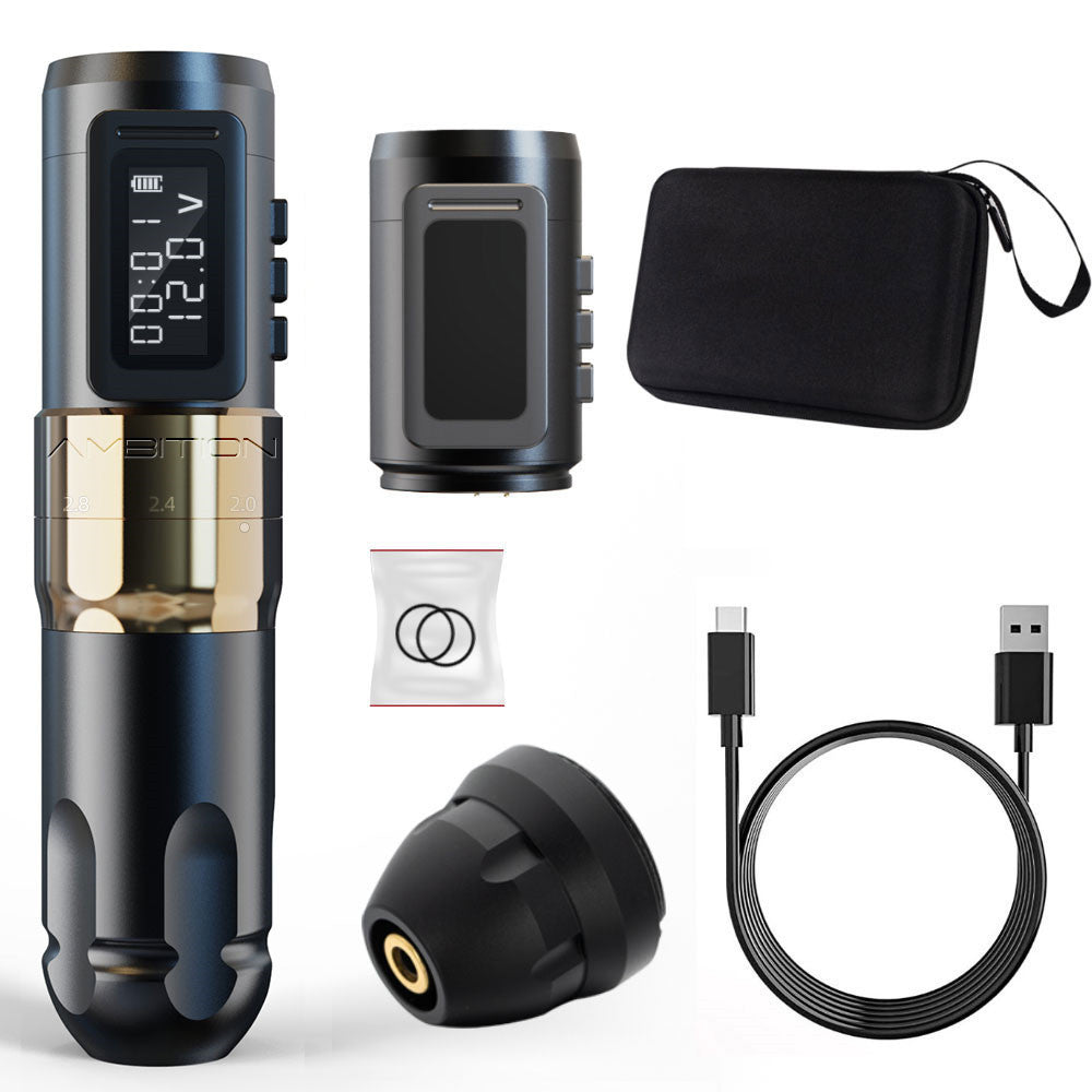 Adjustable Stroke Brushless Tattoo Pen Battery Pen High Power