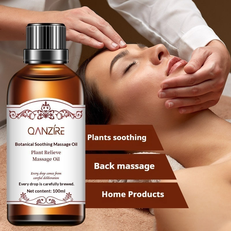 Body Massage Whole Body Essential Oil Ginger Argy Wormwood Beauty Salon Scraping Massage Oil Push Back