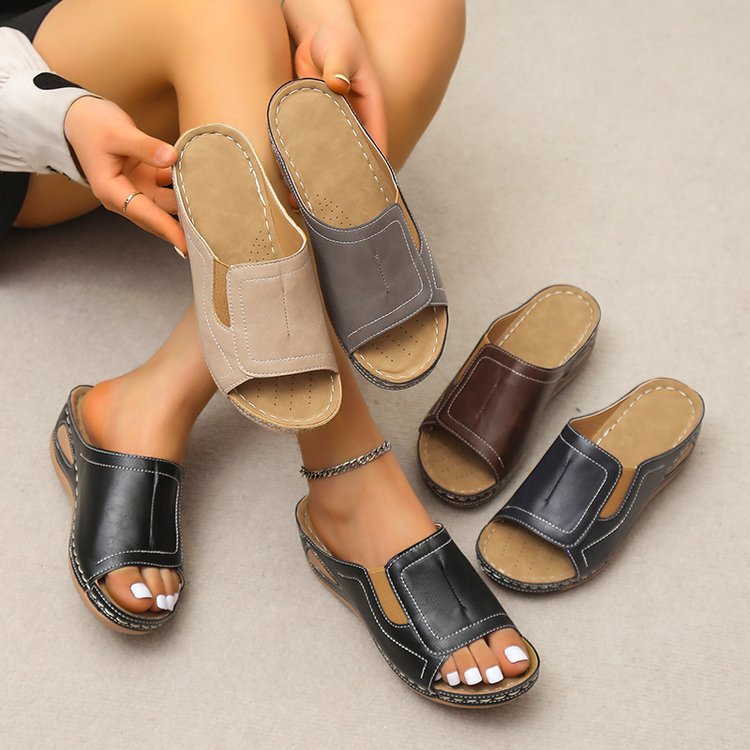 Wedges Shoes Roman Sandals Women Summer Slippers Beach Shoes - FLIPSTYLEZLLC