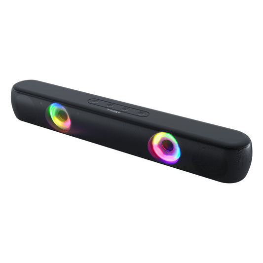 Wireless Bluetooth Speaker RGB Luminous Desktop Strip Loudspeaker