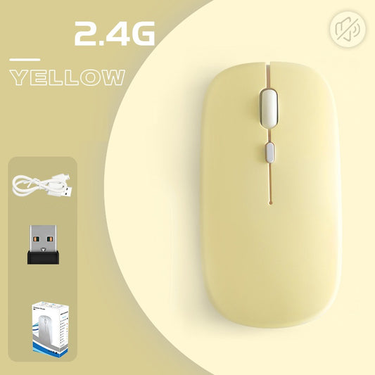 Macaron Color Wireless Bluetooth Mobile Phone Tablet Mouse