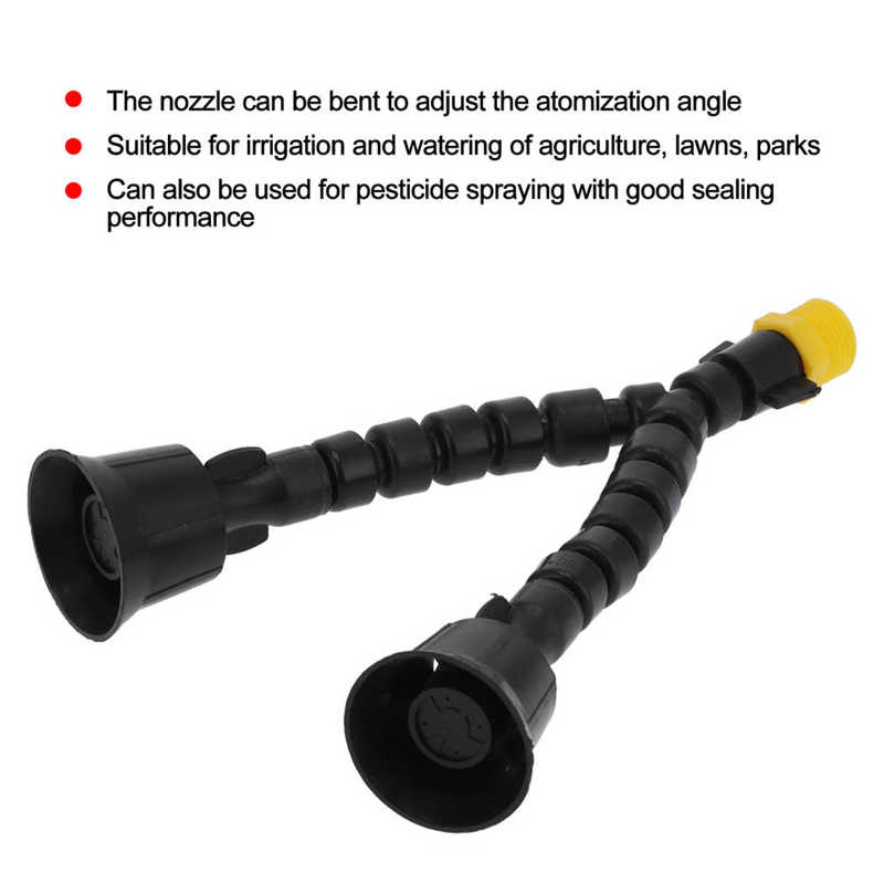 4 Points Plastic Universal Y-type Nozzle Adjustable Bamboo Joint Agricultural Sprayer