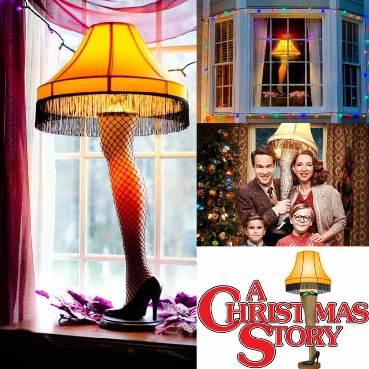 Creative Retro Stockings Long Legs Table Lamp