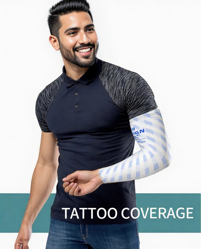Create Your Own Long Sleeve Sun Protection Arm Protector upload your own design