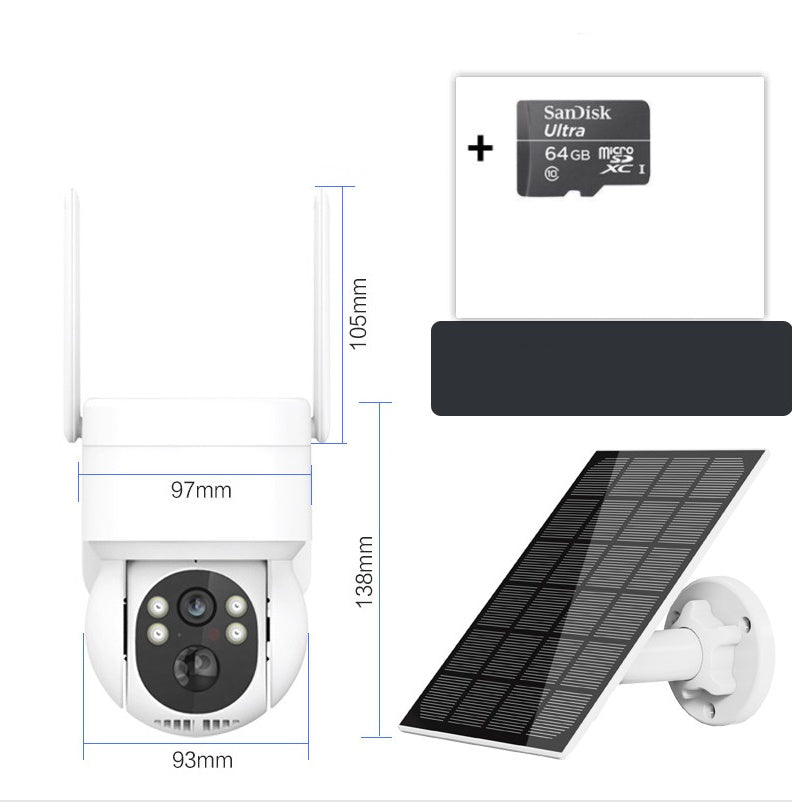 Solar Monitor Automatic Voice Prompt Alarm