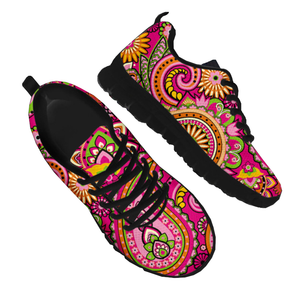 Printed Sports And Leisure Mesh Running Shoes For Men And Women - FLIPSTYLEZLLC