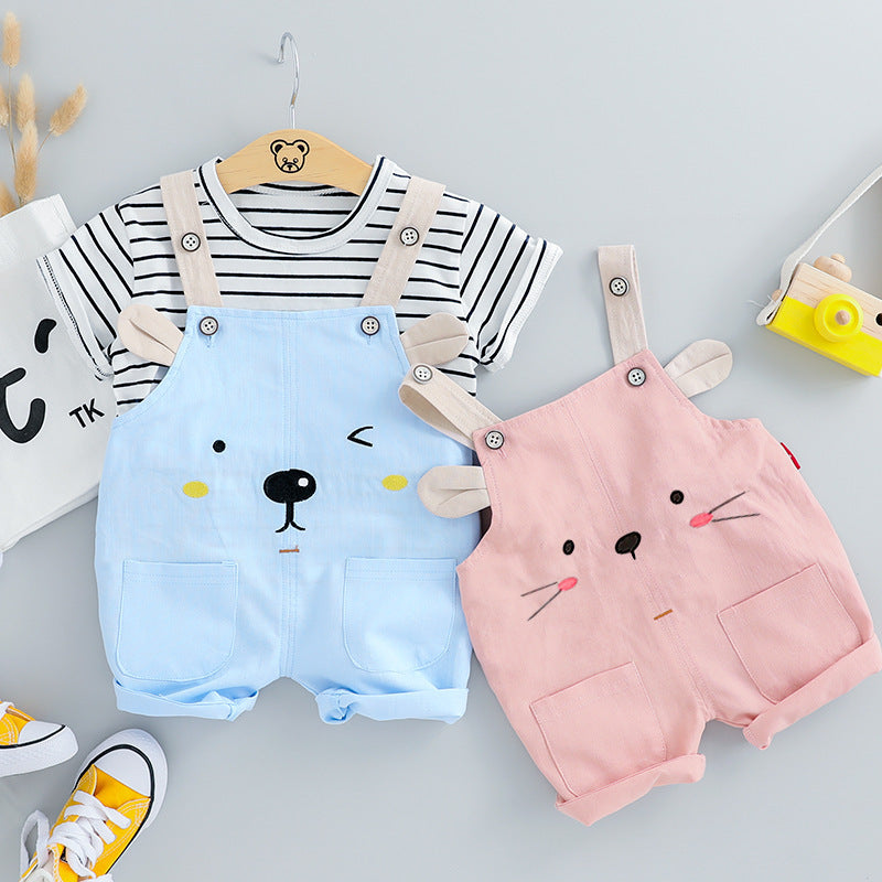 Baby Summer Clothes New Foreign Trade Overalls
