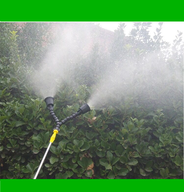 4 Points Plastic Universal Y-type Nozzle Adjustable Bamboo Joint Agricultural Sprayer