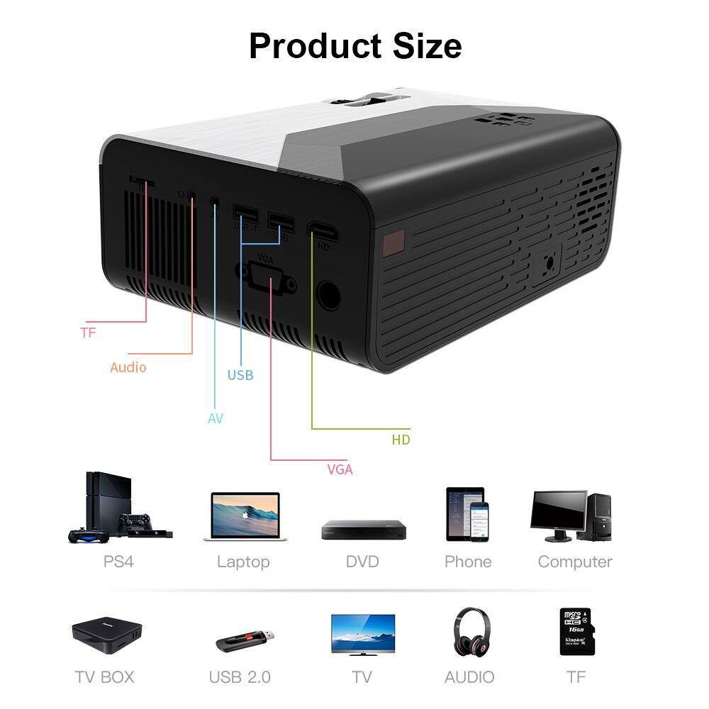 Wireless Mobile Phone With Screen Smart Android Projector