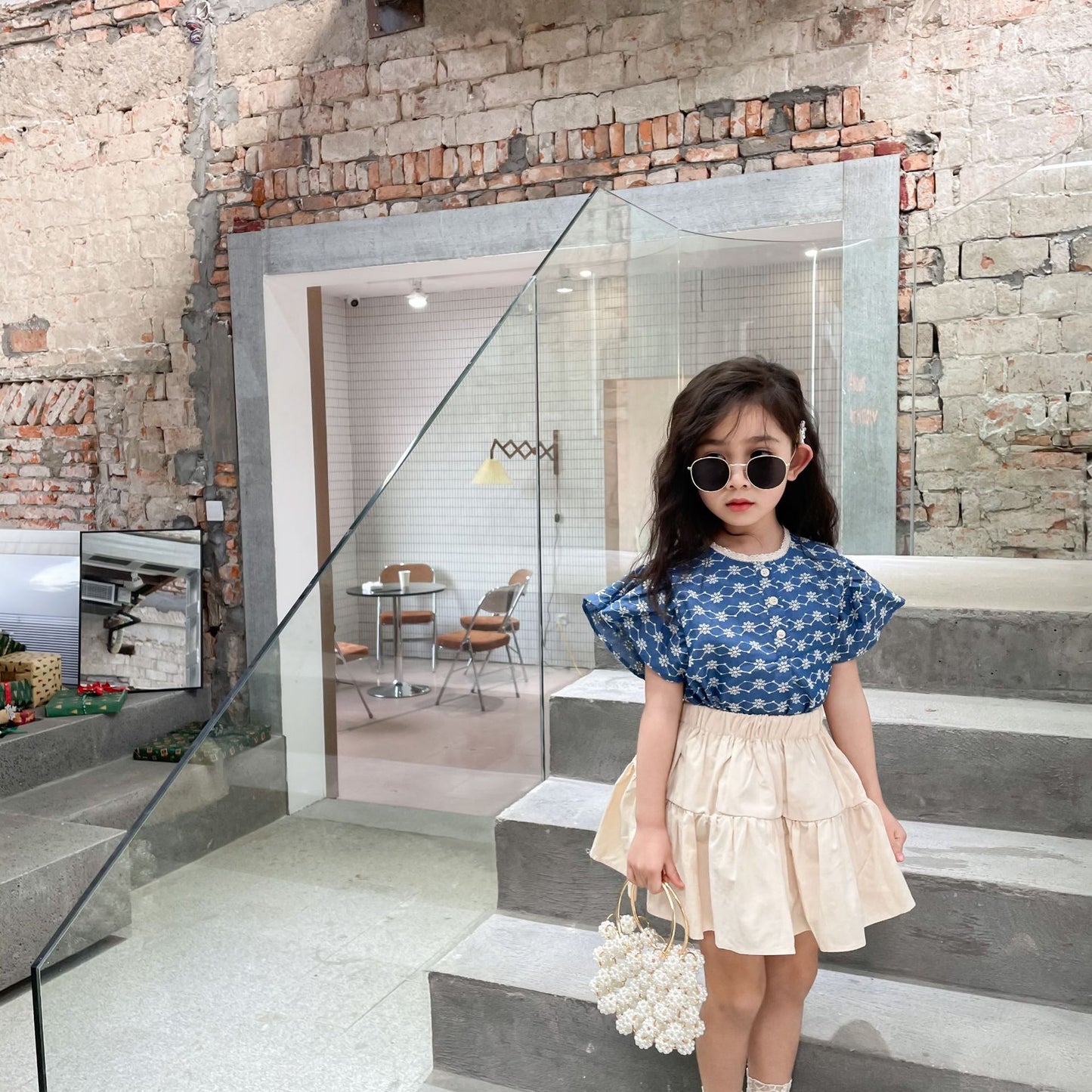 Set Children's Western Style College Style