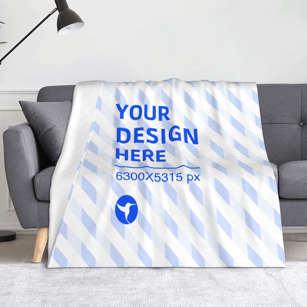 Create Your Own Horizontal Flannel Skin-Friendly Breathable Blanket Cover