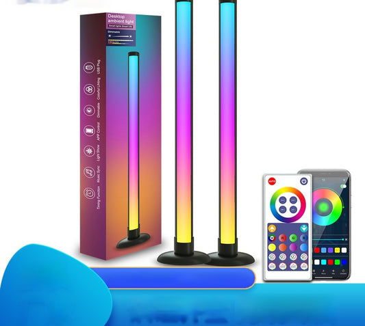 Music Pickup Lamp LED Ceiling Lamp Graffiti Desktop Bedside Lamp WIFI Magic Floor Lamp