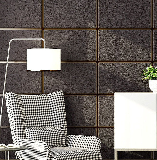 TV Background Wall Wallpaper 3d Stereo Modern Minimalist Living Room